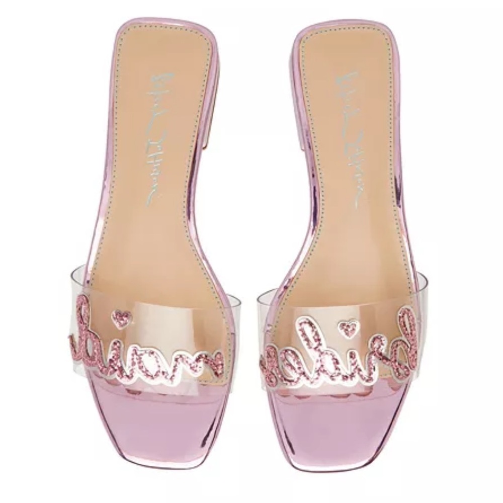 BETSEY JOHNSON
Women's Mint "Bridesmaid" Slide Sandals